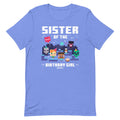 Minecraft Adult T-Shirt Sister Of The Birthday Girl Personalized Name