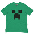 Minecraft Creeper Big Face Adult T-Shirt