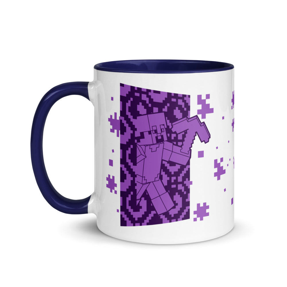 Minecraft No Sleep Till Nether Two-Tone Mug