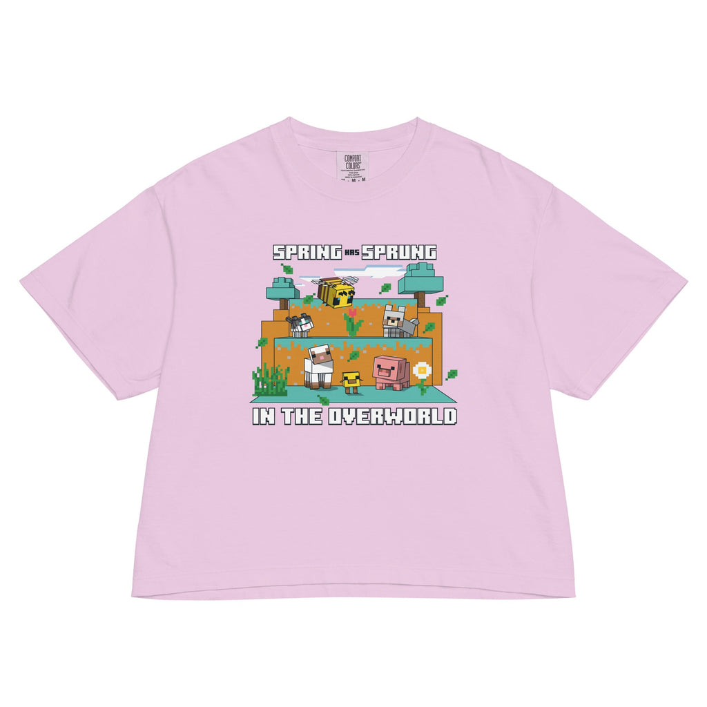 Minecraft Women’s Boxy T-Shirt Spring has Sprung