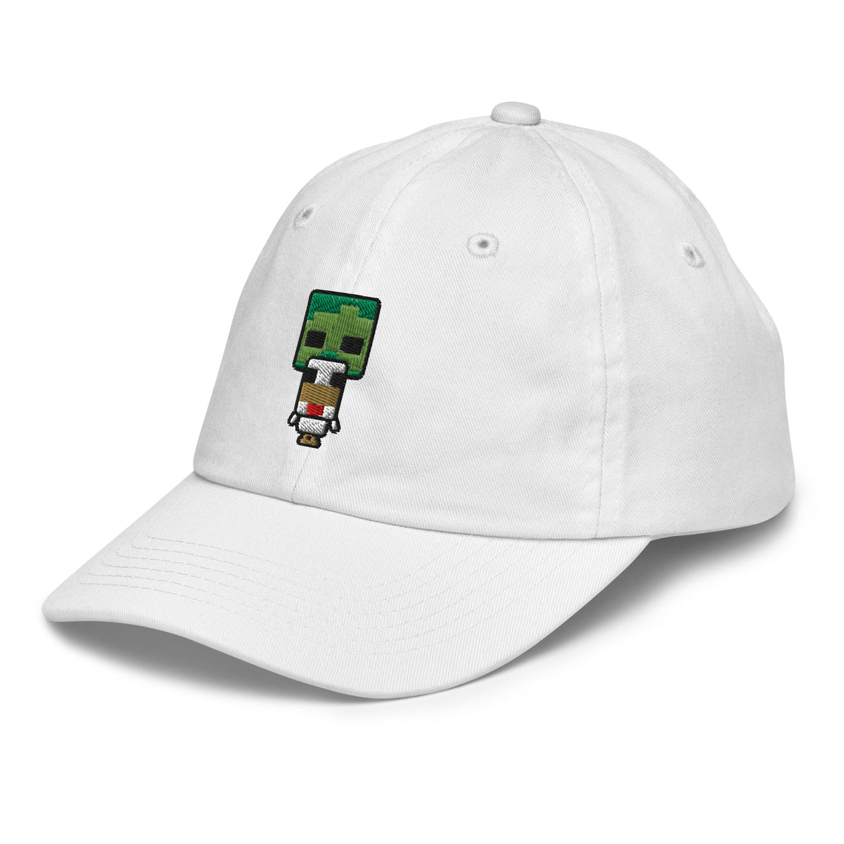 Minecraft Chibi Chicken Jockey Youth Baseball Hat