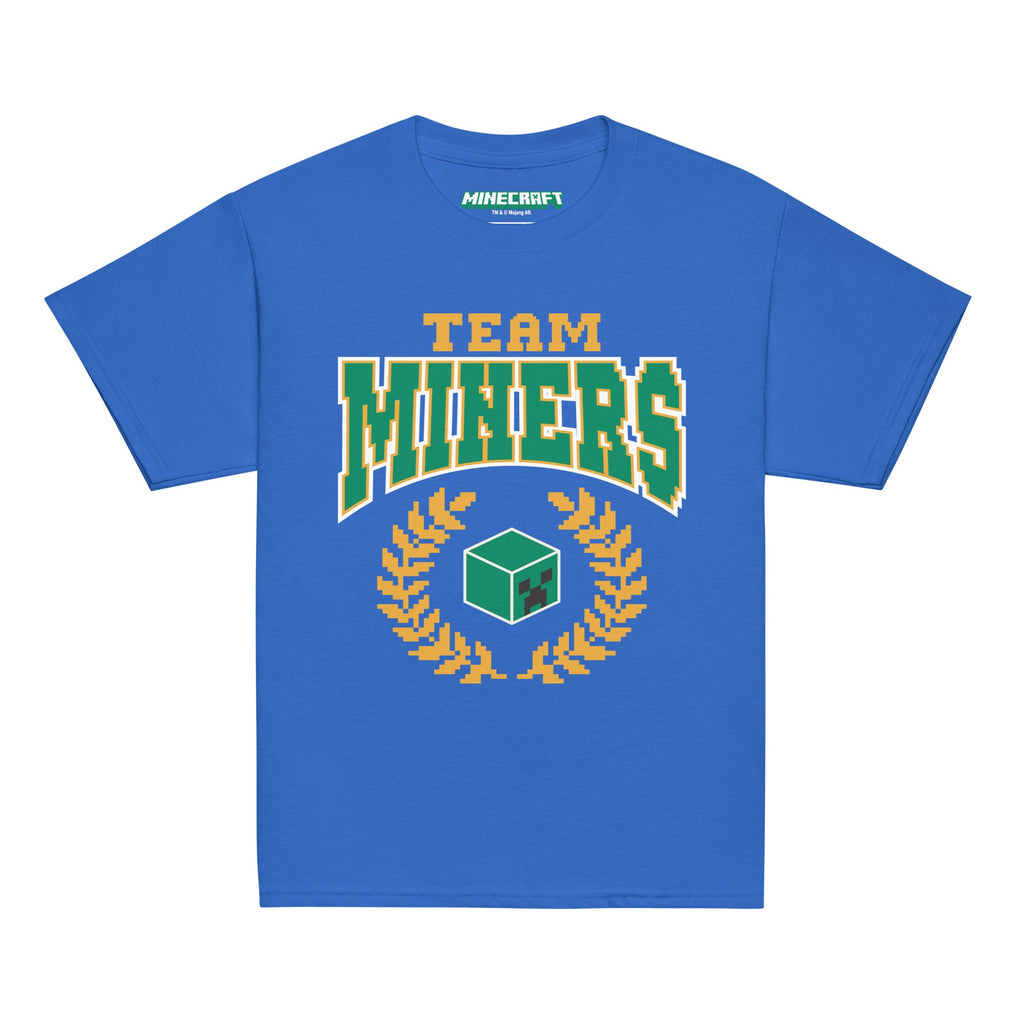 Minecraft Youth T-Shirt Team Miners