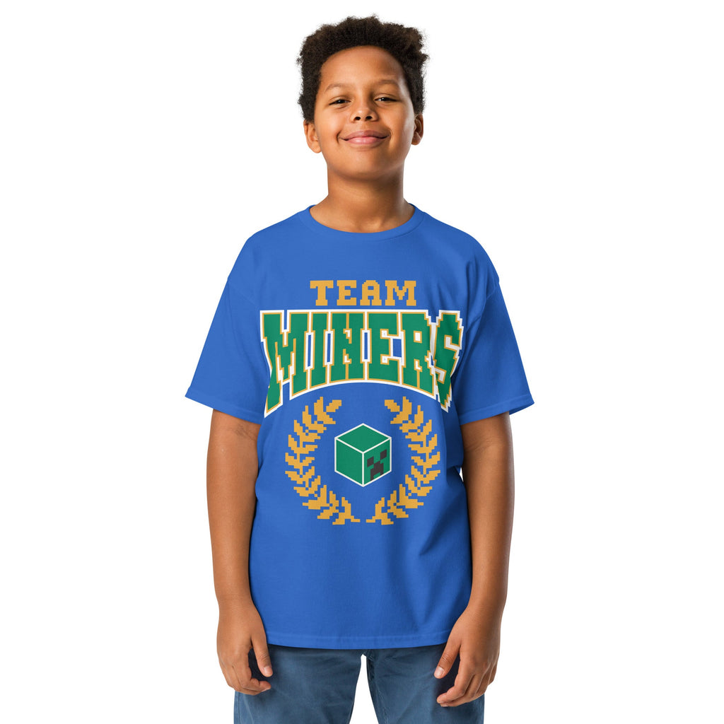 Minecraft Youth T-Shirt Team Miners