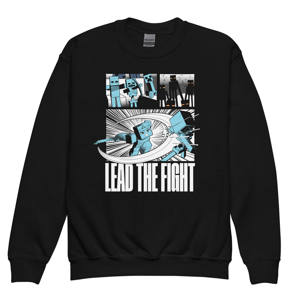 Minecraft Youth Sweatshirt Dungeons II Lead The Fight