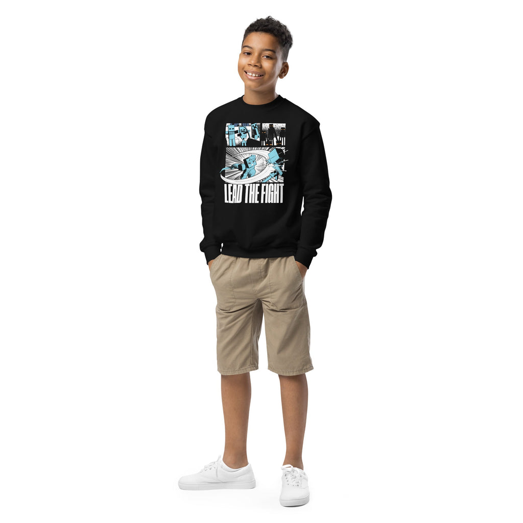 Minecraft Youth Sweatshirt Dungeons II Lead The Fight