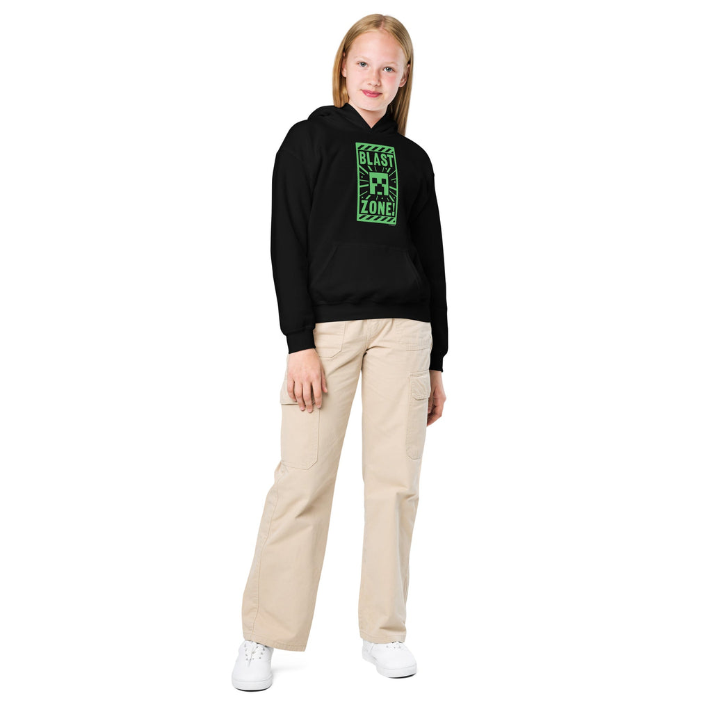 Minecraft Youth Hoodie Creeper Blast Zone