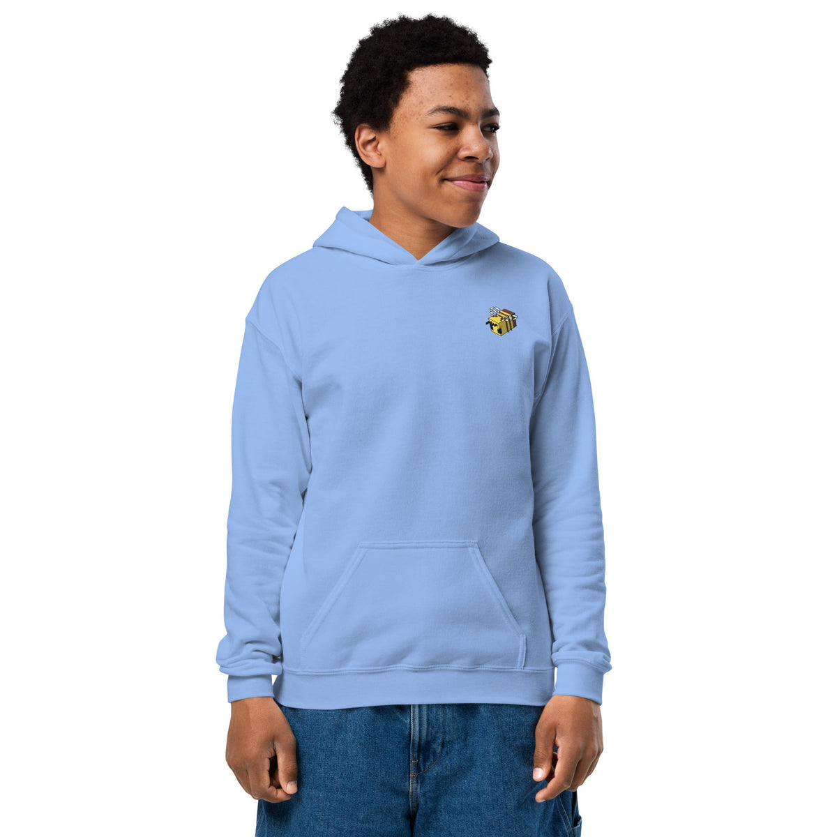 Minecraft Kids Hoodie Flower Picking Time