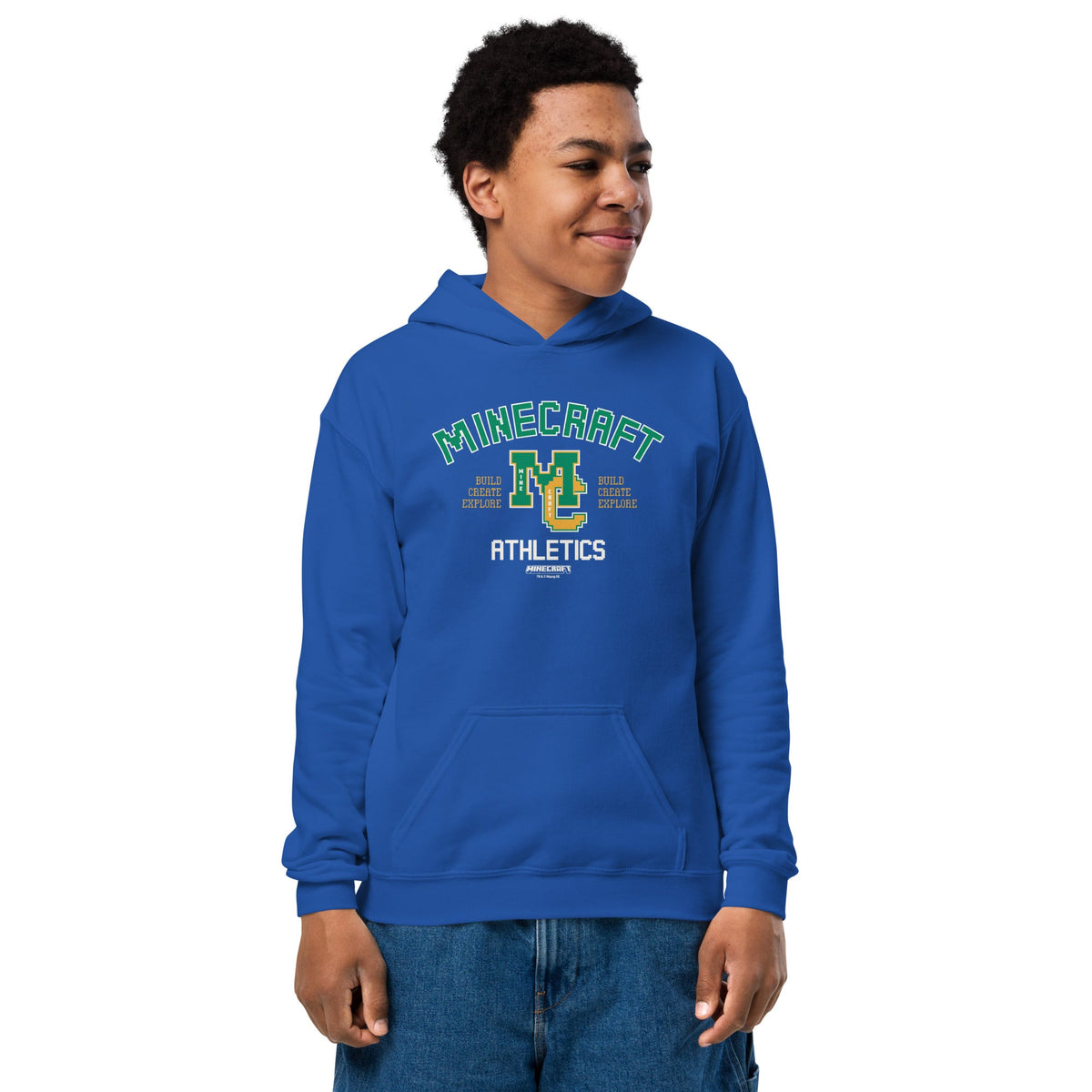 Minecraft Kids Hoodie MC Athletics