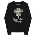 Minecraft Youth Long Sleeve T-Shirt Fear The Wither