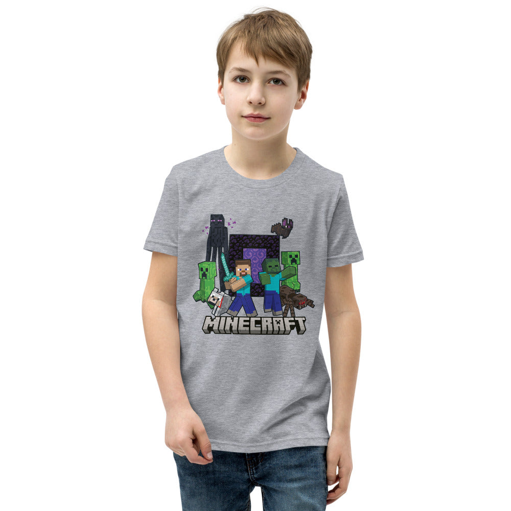 Minecraft Iconic Group Kids T-Shirt