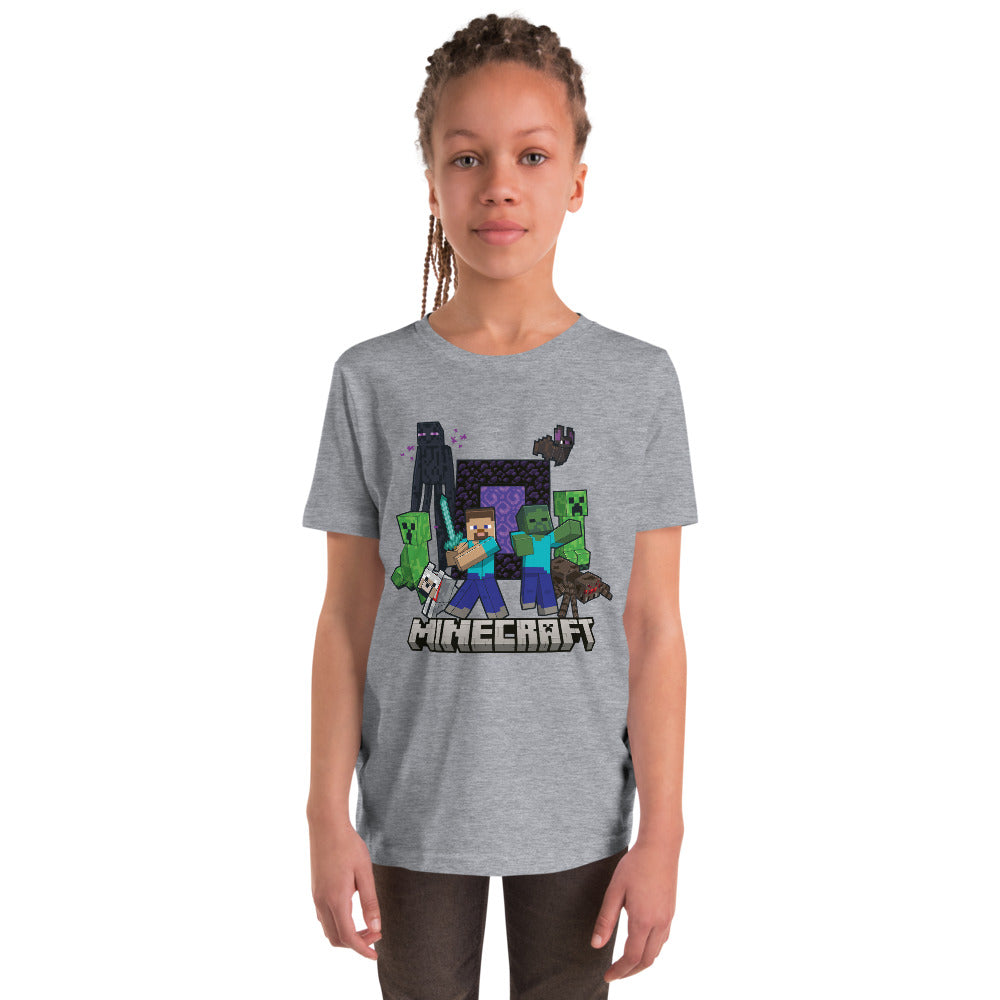 Minecraft Iconic Group Kids T-Shirt