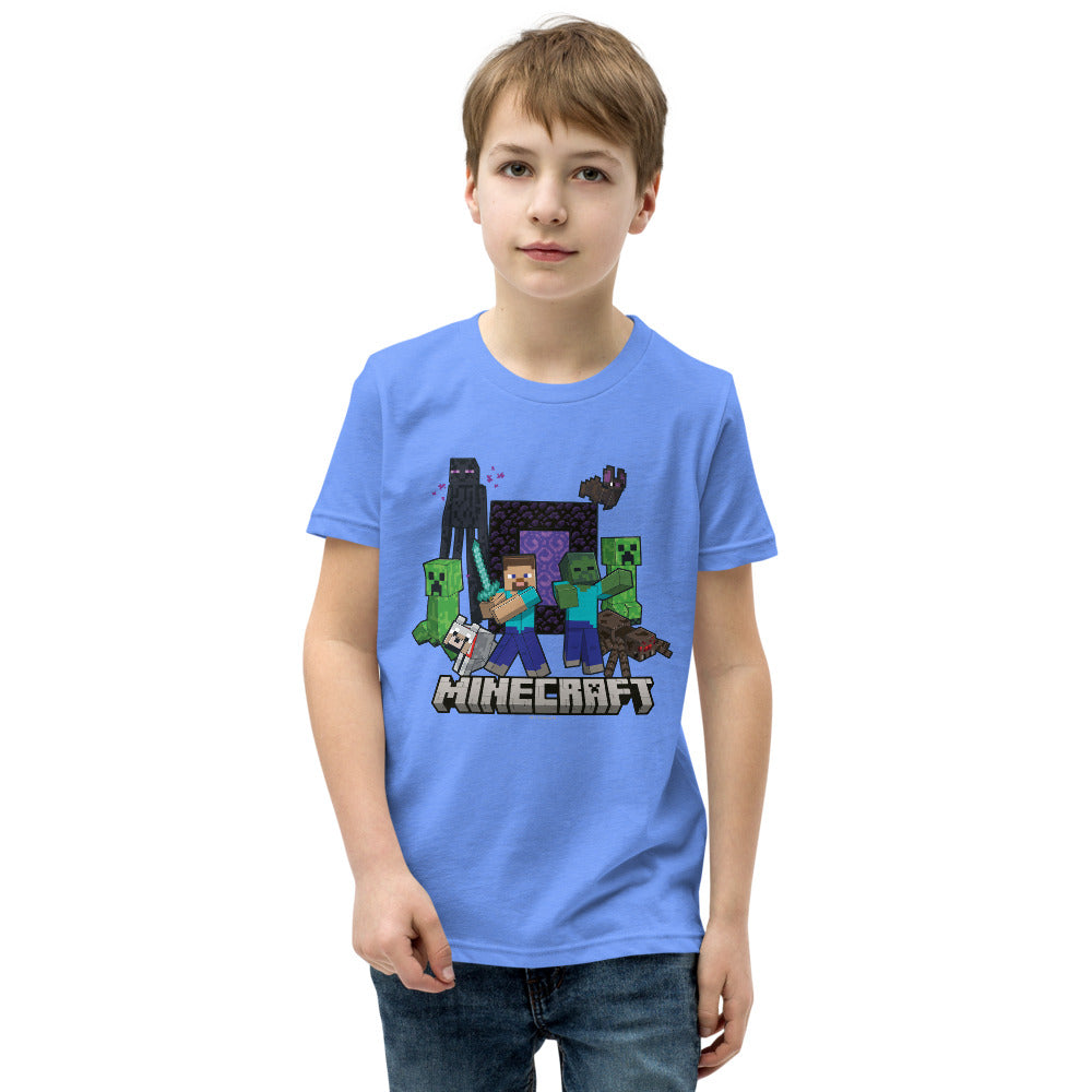 Minecraft Iconic Group Kids T-Shirt