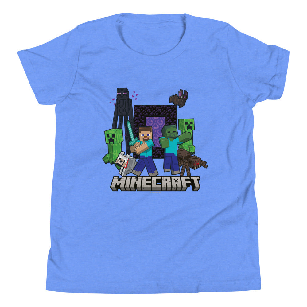 Minecraft Iconic Group Kids T-Shirt