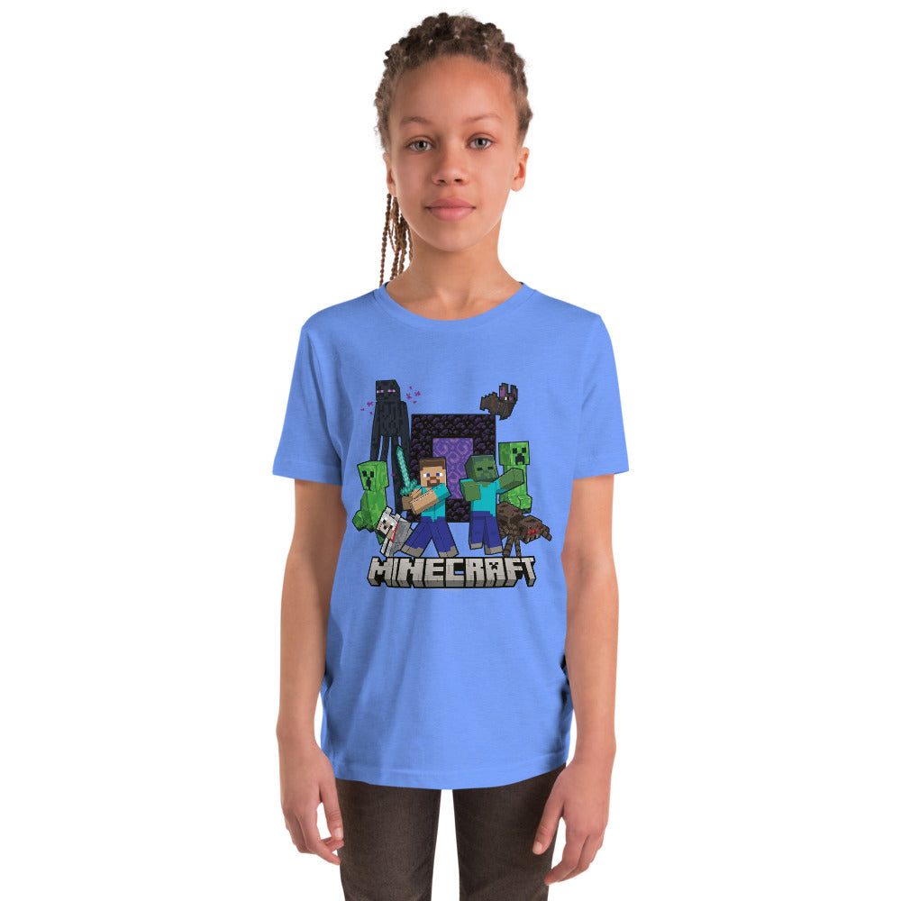 Minecraft Iconic Group Kids T-Shirt